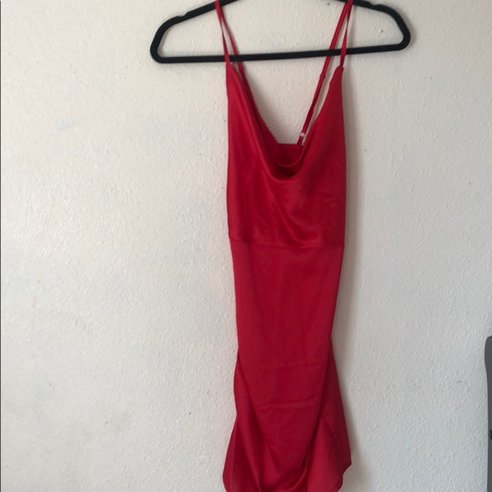 Red sexy dress
